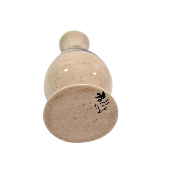 Vintage Studio Bud Vases Set Of 3 Signed - Picture 6 of 14